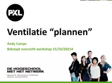 Ventilatie plannen